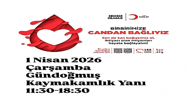 Kızılay’dan Gündoğmuş’a “Candan” cağrı